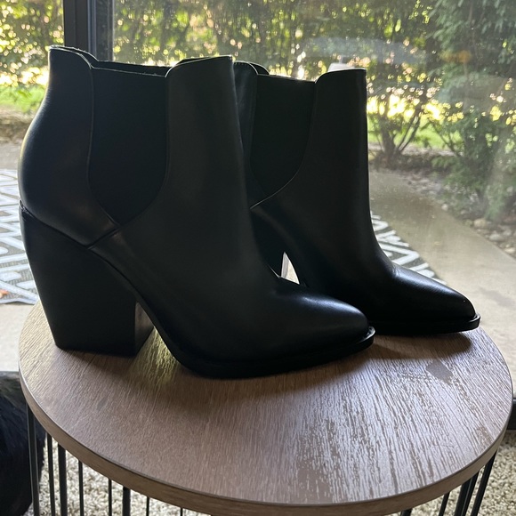 Leather Booties - Picture 1 of 3